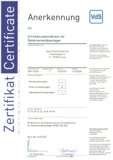 Einbruchmeldetechnik: VdS